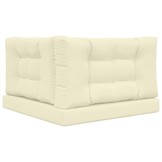 Buitenbankkussen Polyester Crèmekleurig 80x80 cm - 34% Korting