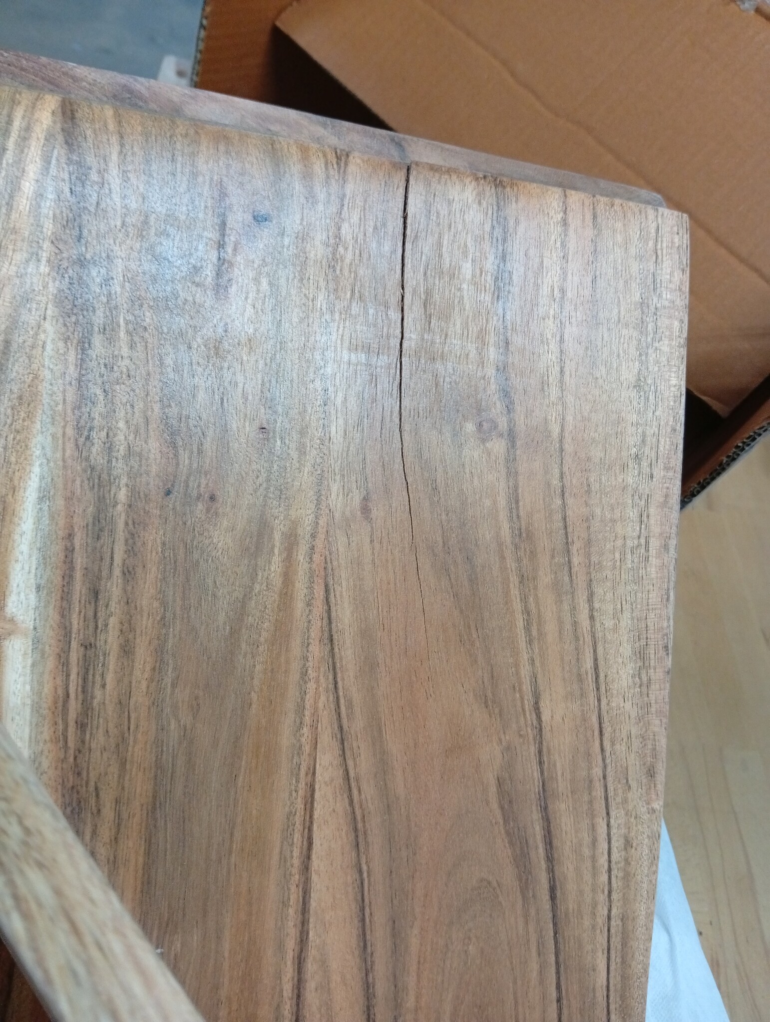 VidaXL Bijzettafel 35x35x55 cm Massief Acaciahout - 59% Korting