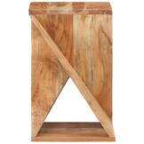 VidaXL Bijzettafel 35x35x55 cm Massief Acaciahout - 59% Korting