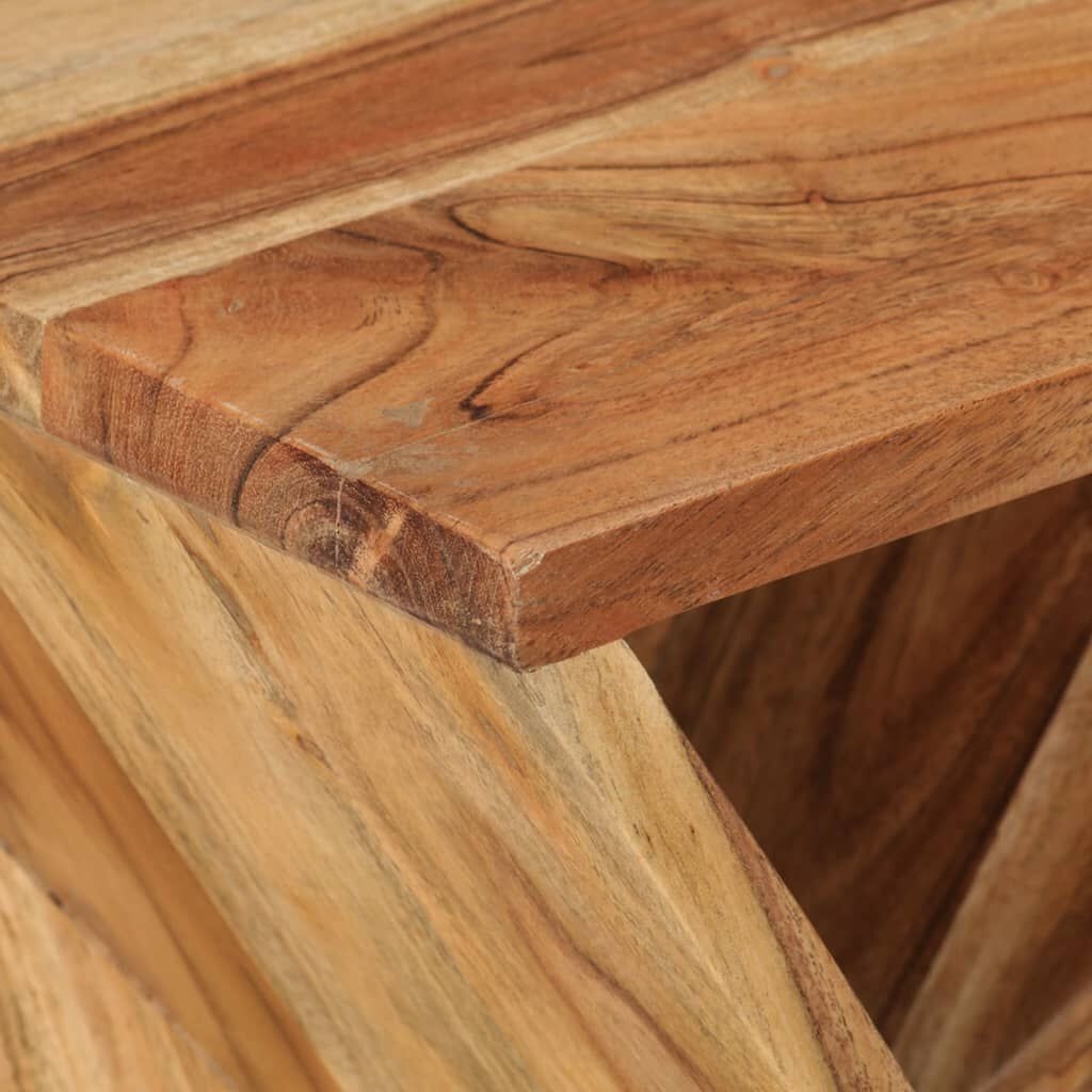 VidaXL Bijzettafel 35x35x55 cm Massief Acaciahout - 59% Korting