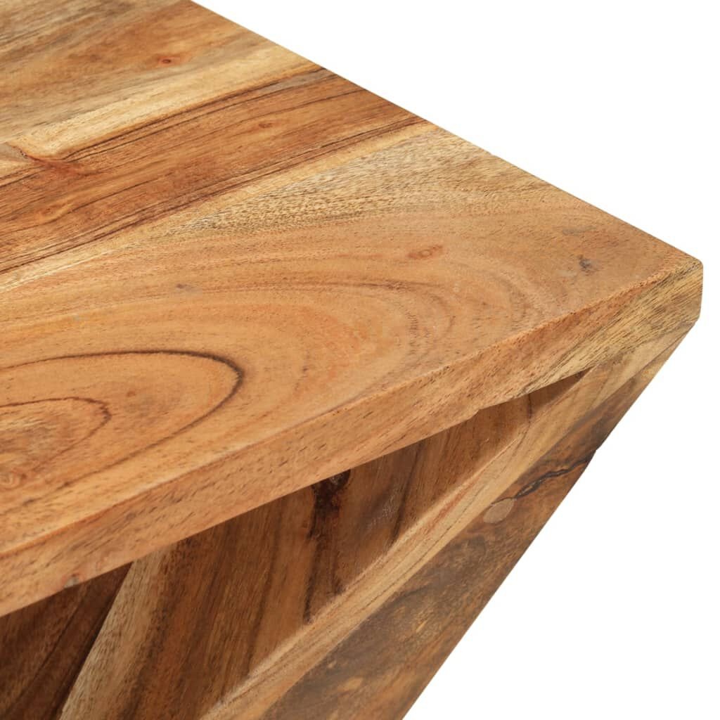 VidaXL Bijzettafel 35x35x55 cm Massief Acaciahout - 59% Korting