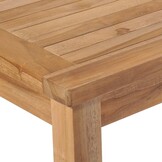 Teakhouten Tuintafel 150x90x77 cm - 35% Korting
