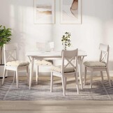 4x Katoenen Zitkussens Crèmekleurig 45x45 cm - 34% Korting