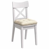 4x Katoenen Zitkussens Crèmekleurig 45x45 cm - 34% Korting