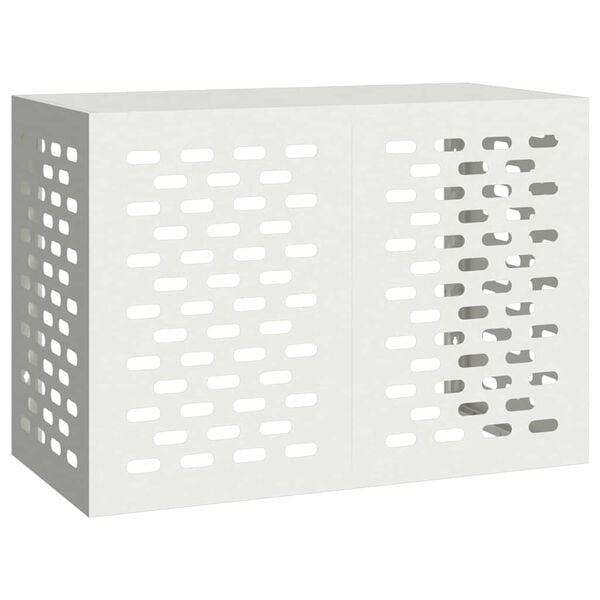 vidaXL Airconditioner Hoes Wit Staal 100x50x70cm - 35% Korting