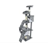XXL Krabpaal Kattenboom Grijs - 170 cm - 34% Korting!