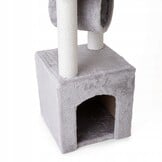 Grijze Krabpaal voor Katten - 30x30x95cm - 33% Korting