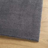 vidaXL Vloerkleed HUARTE laagpolig zacht wasbaar 120x120 cm antraciet