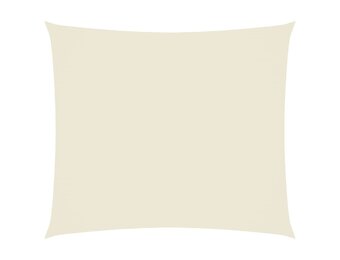 vidaXL Zonnescherm rechthoekig 2x2,5 m oxford stof crèmekleurig
