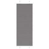 vidaXL Plissé rolgordijn 75x200 cm stofbreedte 74,4 cm antraciet