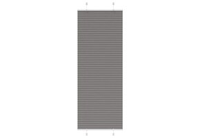 Plissé Rolgordijn Antraciet 75x200 cm - 43% Korting