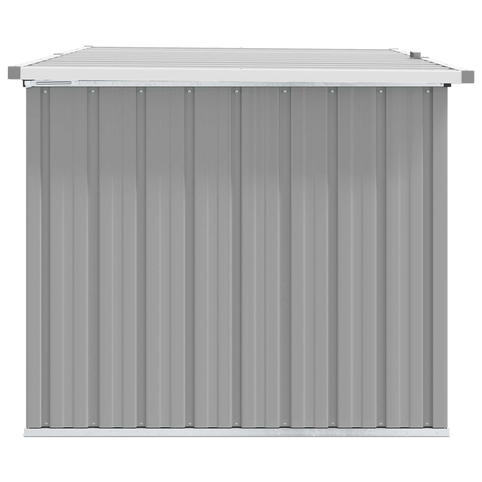 vidaXL Tuinbox 149x99x93 cm grijs