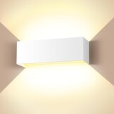 Cwycfw LED Wandlamp 36W - Verstelbaar Licht - Wit - Set van 2