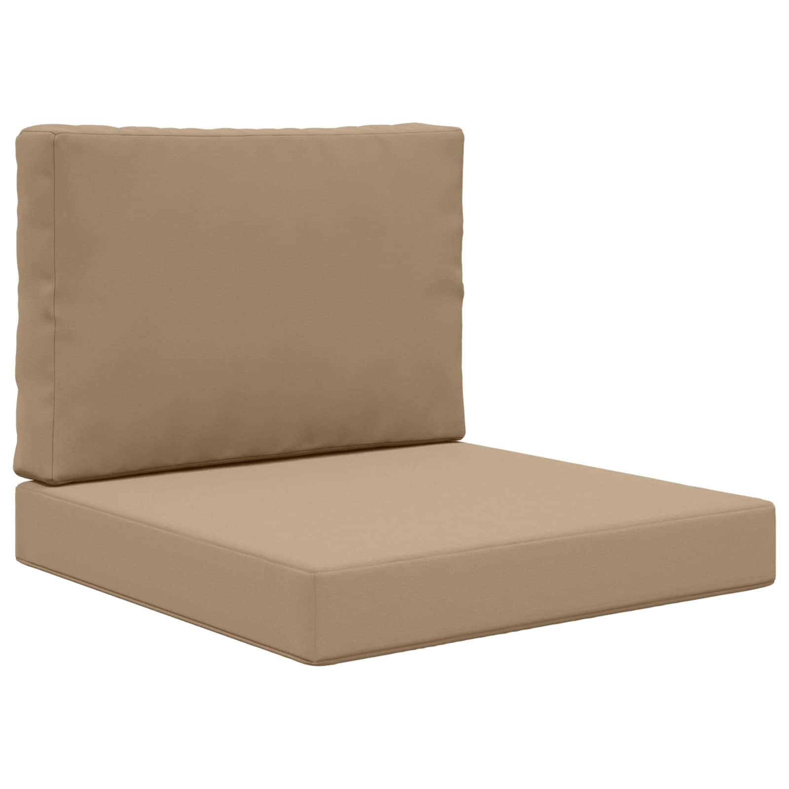 vidaXL Buiten bankkussen Polyester Taupe 60 x 60 cm