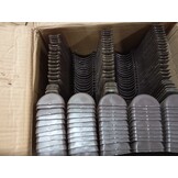 vidaXL Gazonranden 36 st 10 m PP bruin