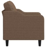 VidaXL Fauteuil Stof Bruin 60 cm Breed - 63% Korting!