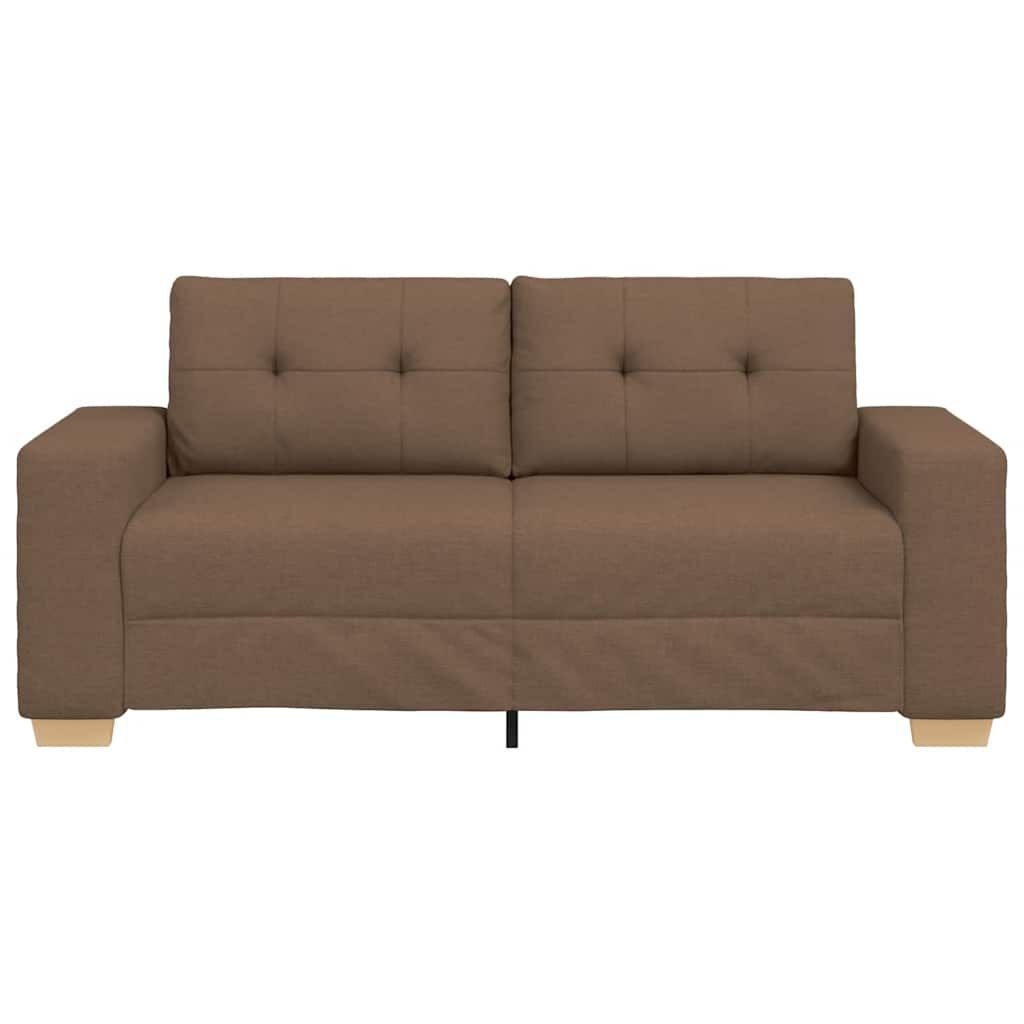 VidaXL Loveseat Bank Bruin 140 cm Stof - 35% Korting