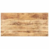 vidaXL Tafelblad 15-16 mm 100x60 cm massief mangohout
