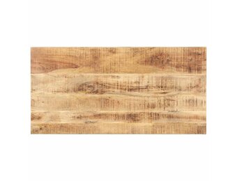 vidaXL Tafelblad 15-16 mm 100x60 cm massief mangohout