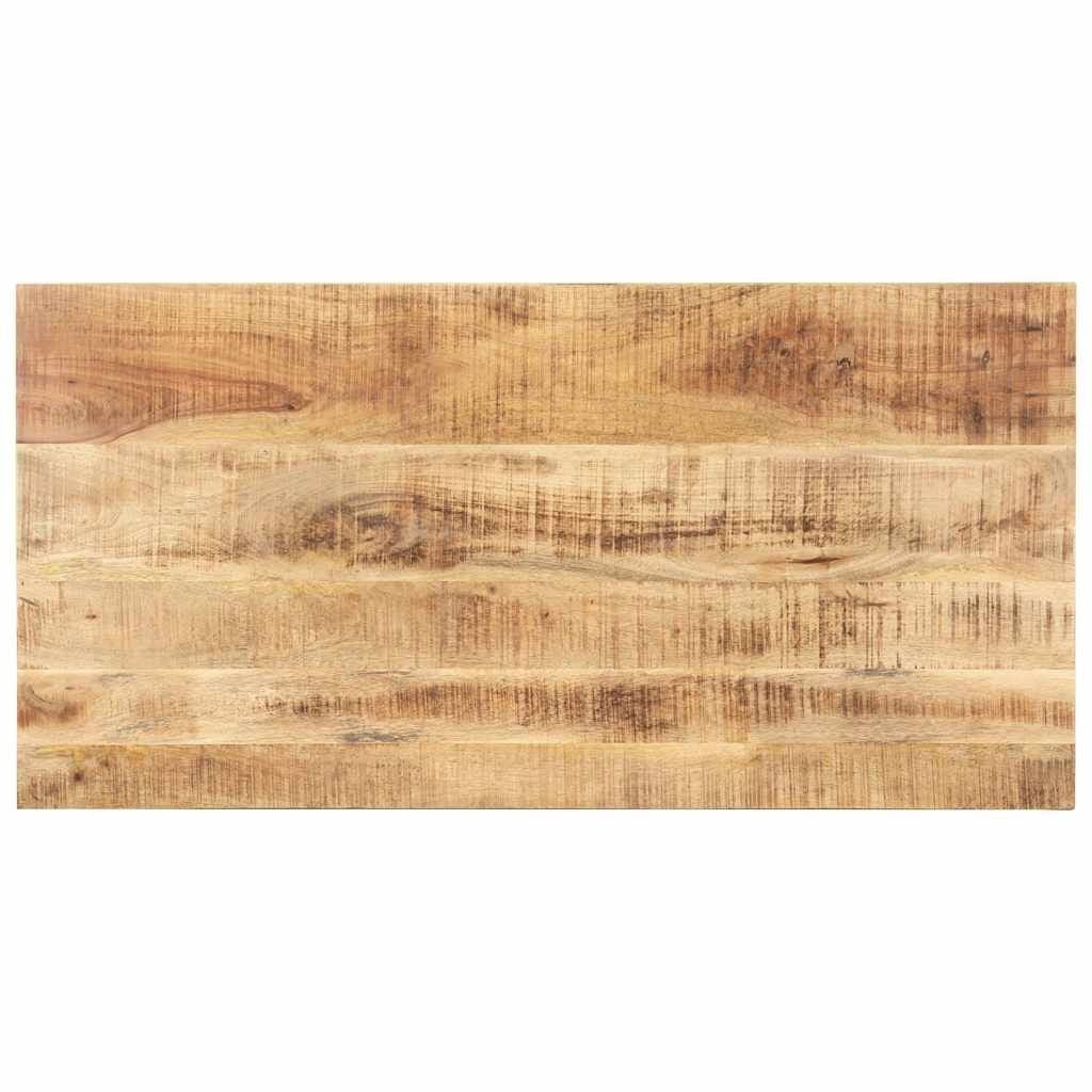 vidaXL Tafelblad 15-16 mm 100x60 cm massief mangohout