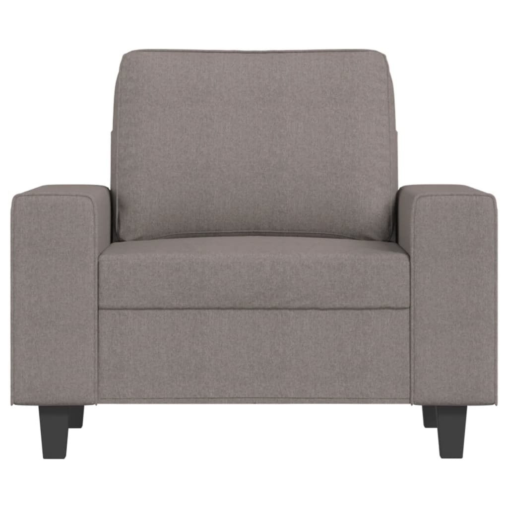 VidaXL Fauteuil Stof Taupe 60 cm Breed - 41% Korting