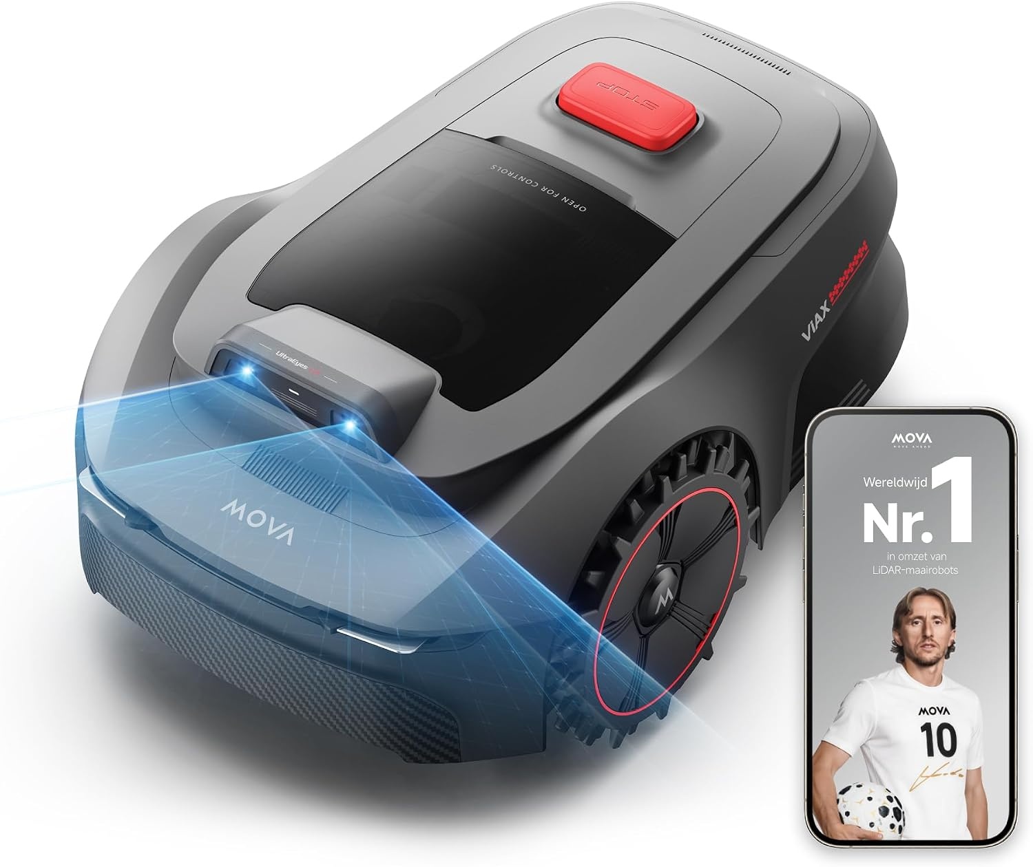 MOVA ViAX 250 robotmaaier—draadloze begrenzing