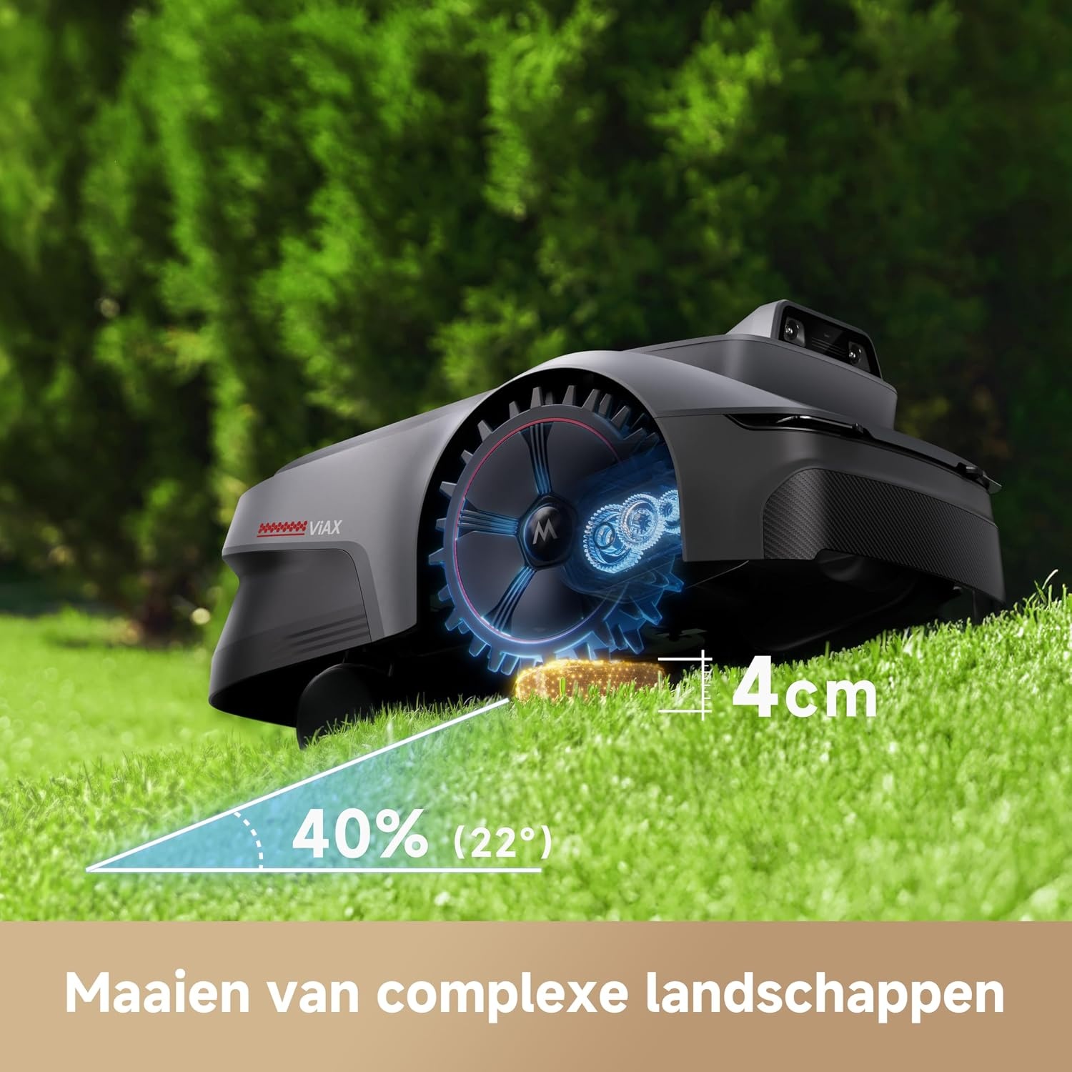 MOVA ViAX 250 robotmaaier—draadloze begrenzing