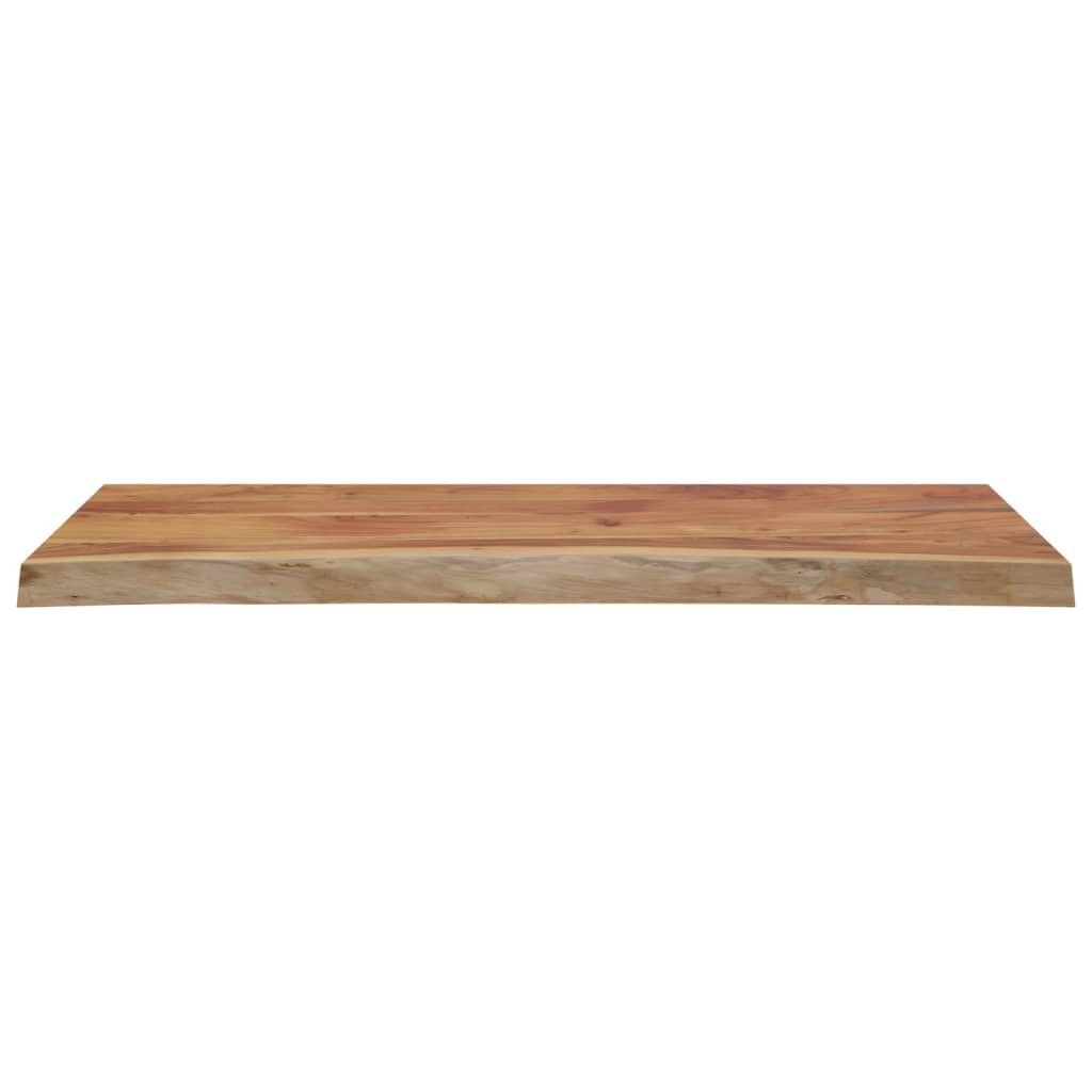 vidaXL Tafelblad rechthoekig natuurlijke rand 110x40x3,8 cm acaciahout