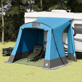 VidaXL Tent met Dak Blauw/Zwart Polyester 285x255x245 cm - 35% Korting