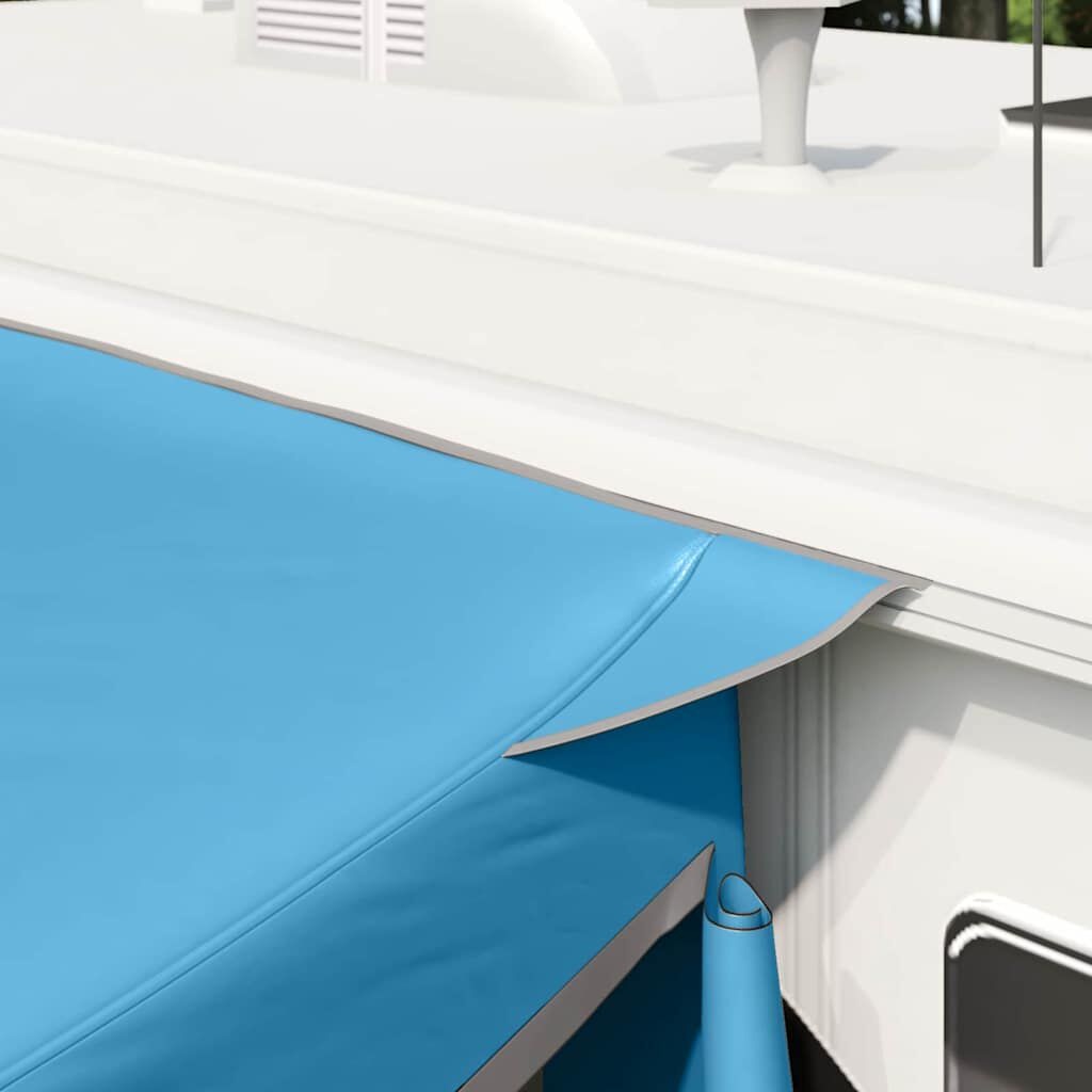 VidaXL Tent met Dak Blauw/Zwart Polyester 285x255x245 cm - 35% Korting