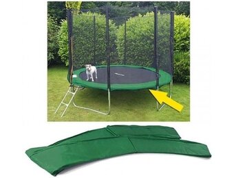 Trampoline Randafdekking Groen 366 cm - Veiligheid Eerst!