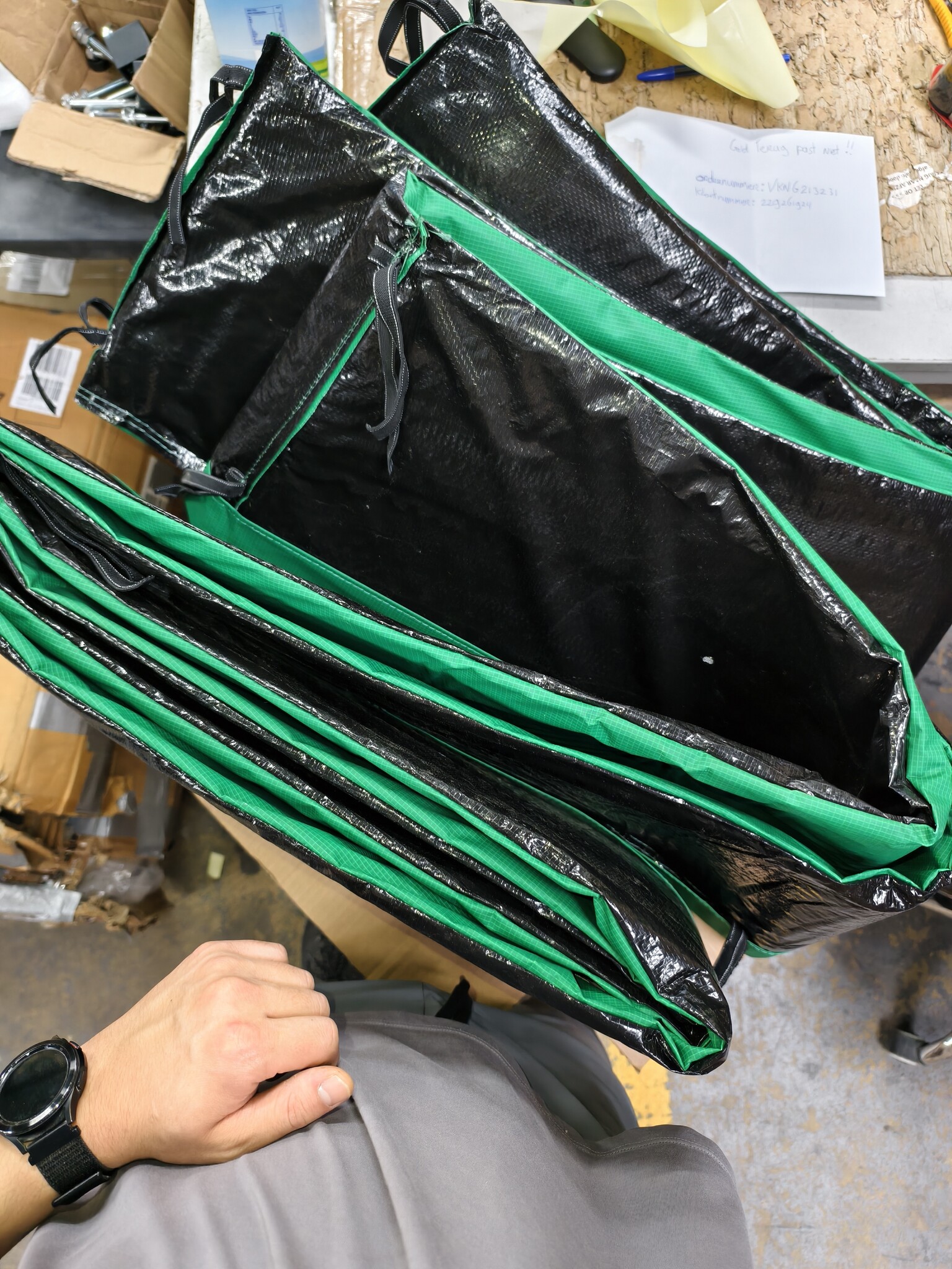 Trampoline Randafdekking Groen 366 cm - Veiligheid Eerst!