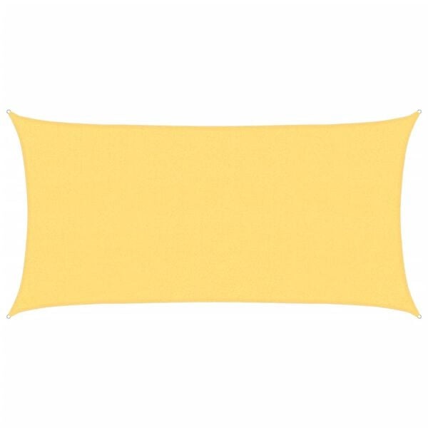 vidaXL Zonnescherm HDPE Rechthoekig 2x4m Beige - 34% Korting