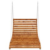 Schommelbed Hout 115x147x46 cm - 35% Korting