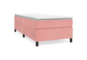 Roze Boxspring Bed Fluweel 80x200 cm - 34% Korting