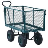VidaXL Tuinwagen 350 kg Groen - 35% Korting!