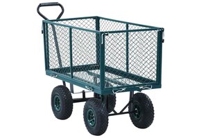 VidaXL Tuinwagen 350 kg Groen - 35% Korting!