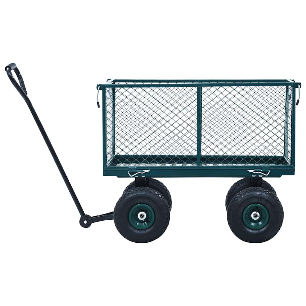VidaXL Tuinwagen 350 kg Groen - 35% Korting!