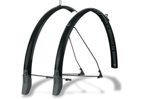 Spatbordenset 28 inch Zwart (36% korting)