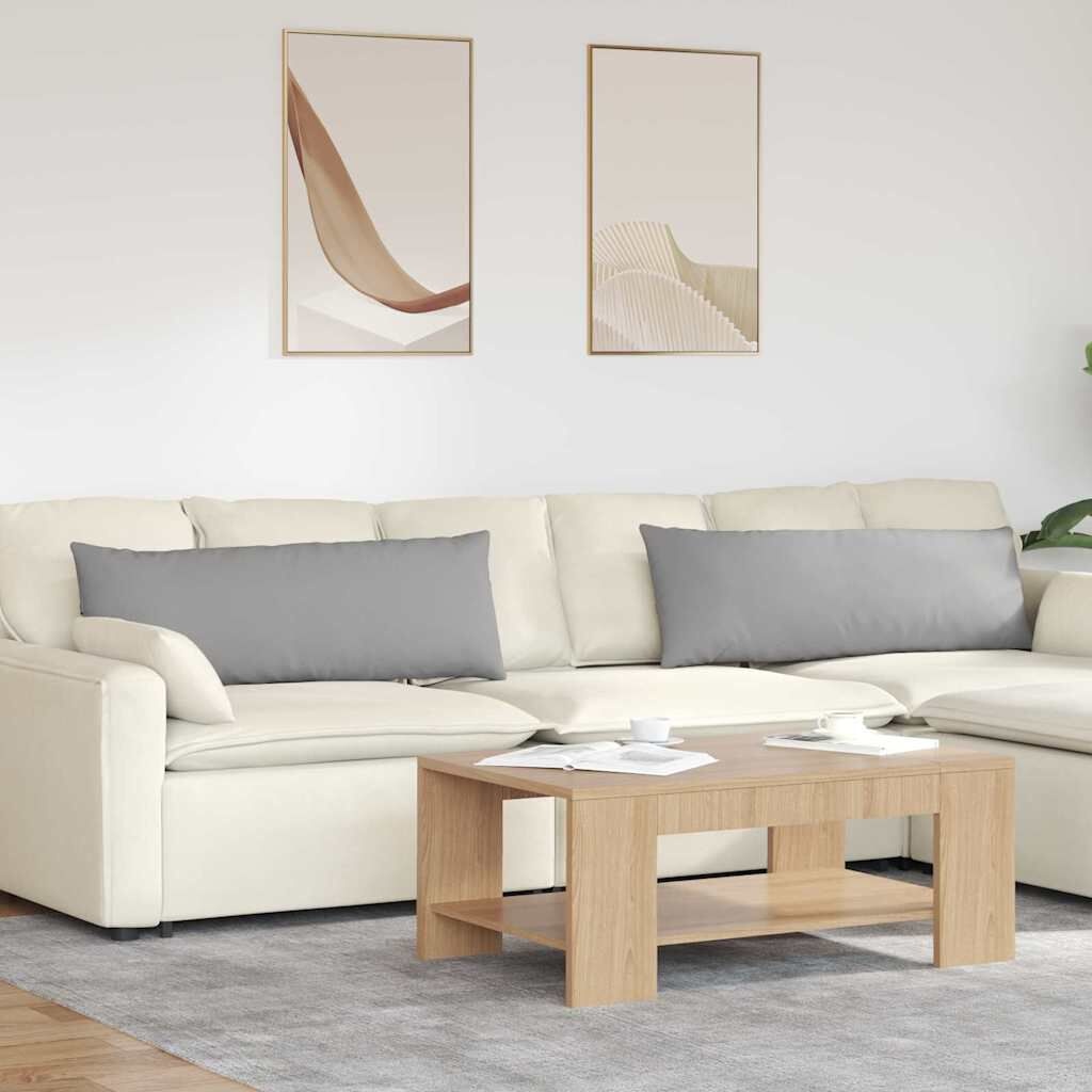 VidaXL Sofa Kussens 2 st Wolkengrijs 120x40cm - 34% Korting