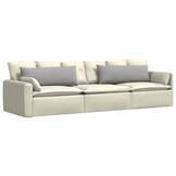 VidaXL Sofa Kussens 2 st Wolkengrijs 120x40cm - 34% Korting