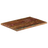 vidaXL Tafelblad Rechthoekig 70x50 cm Gerecycled Hout - 34% Korting