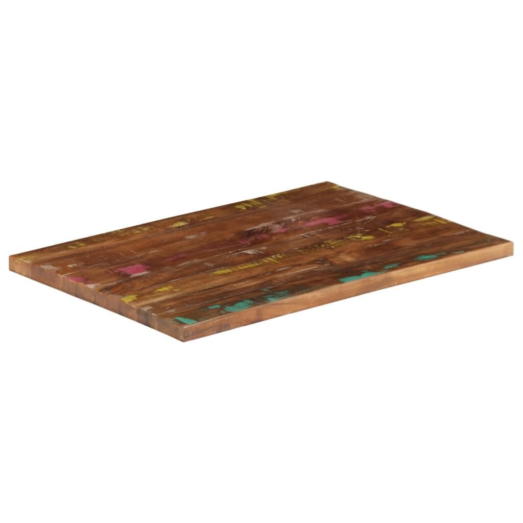 vidaXL Tafelblad Rechthoekig 70x50 cm Gerecycled Hout - 34% Korting