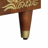 Wastafelkast Honingbruin 62x33x58 cm Massief Mango Hout - 34% Korting