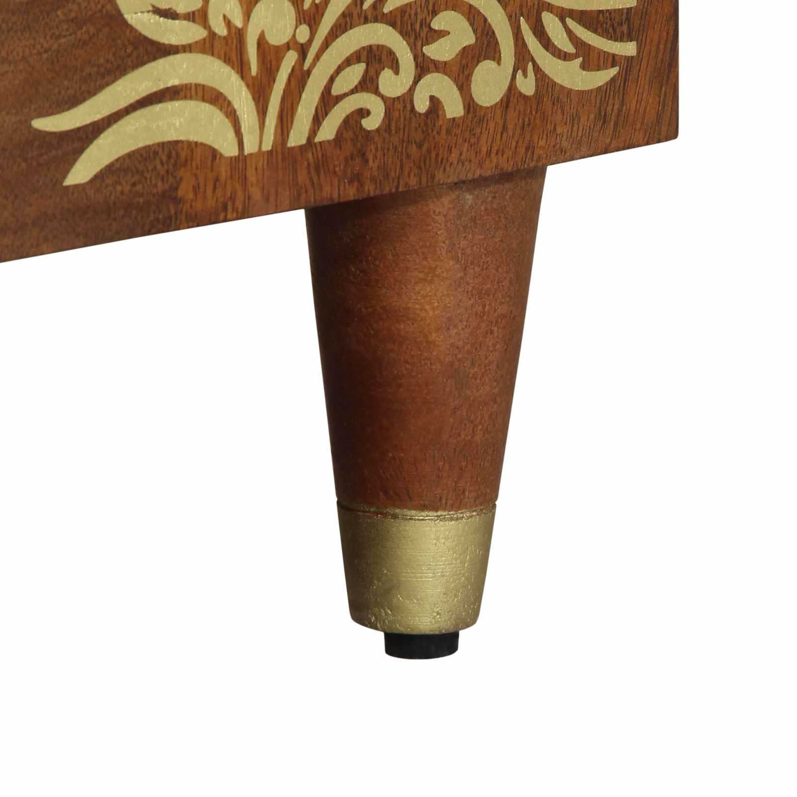 Wastafelkast Honingbruin 62x33x58 cm Massief Mango Hout - 34% Korting