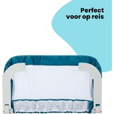 Blauw Reis Bedhekje Peuter | Draagbaar & Opvouwbaar | 34% Korting