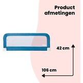 Blauw Reis Bedhekje Peuter | Draagbaar & Opvouwbaar | 34% Korting