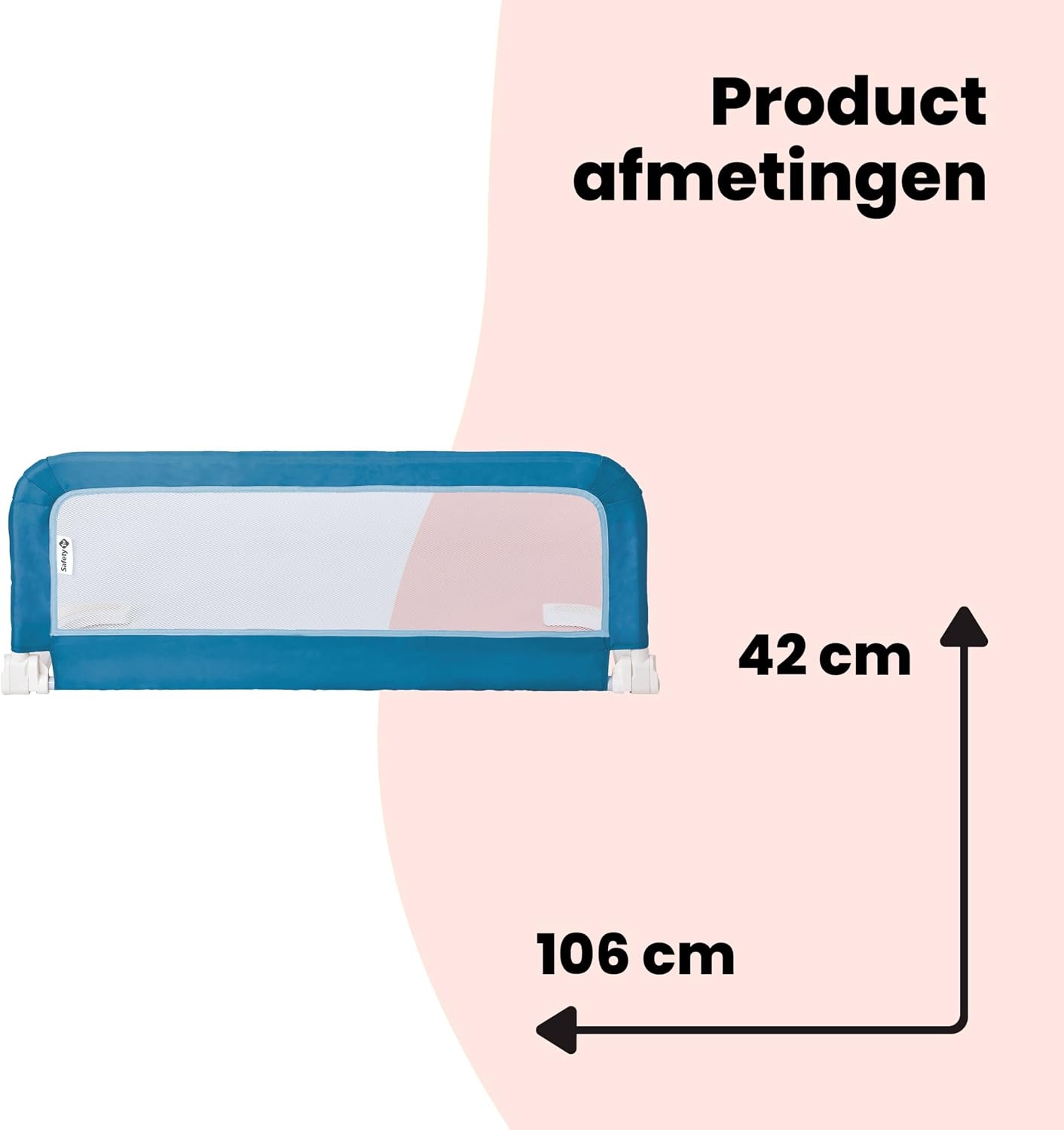Blauw Reis Bedhekje Peuter | Draagbaar & Opvouwbaar | 34% Korting