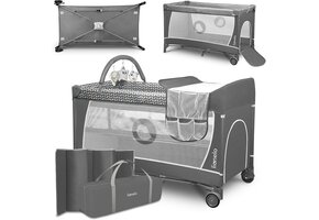 Lionelo Flower Reiswieg & Box Grey Scandi 35% Korting