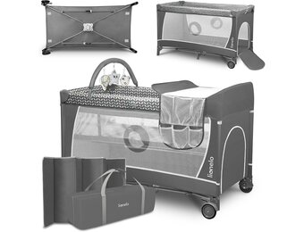 Lionelo Flower Reiswieg & Box Grey Scandi 35% Korting